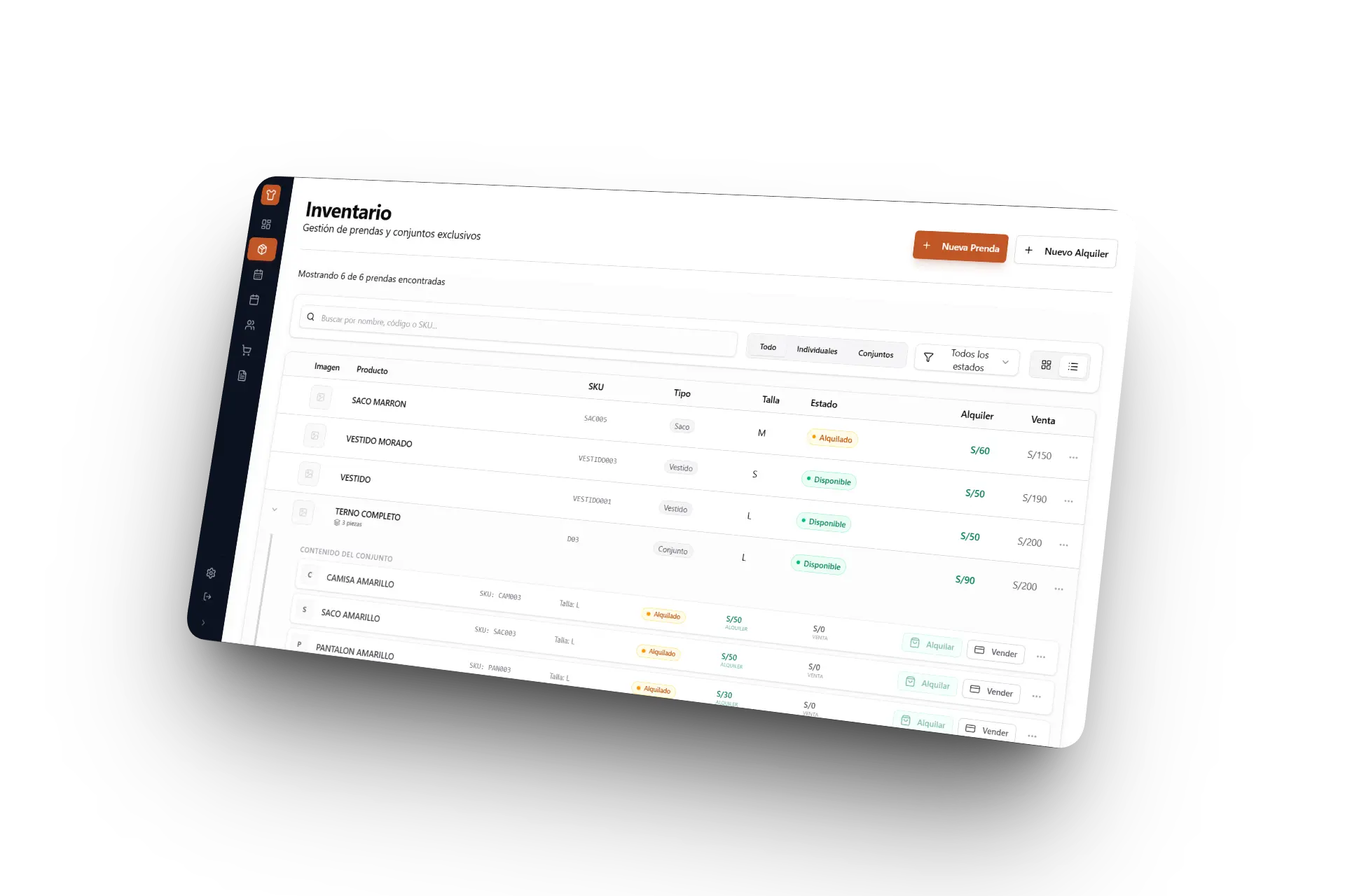 sistema de gestión QilateApp